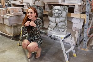 CBS sunday morning Gargoyle segment